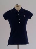 Camisa gola polo Ralph Lauren azul marinho