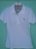 Camiseta Gola Polo Abercrombie Branca