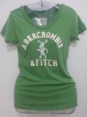 Camiseta t-shirt Abercrombie verde lima