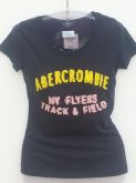 Camiseta t-shirt Abercrombie  azul marinho