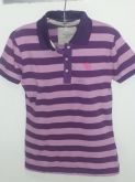 Camiseta Gola Polo Abercrombie Listrada
