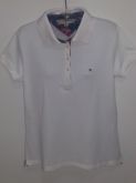 Camisa gola polo Tommy Hilfiger branca